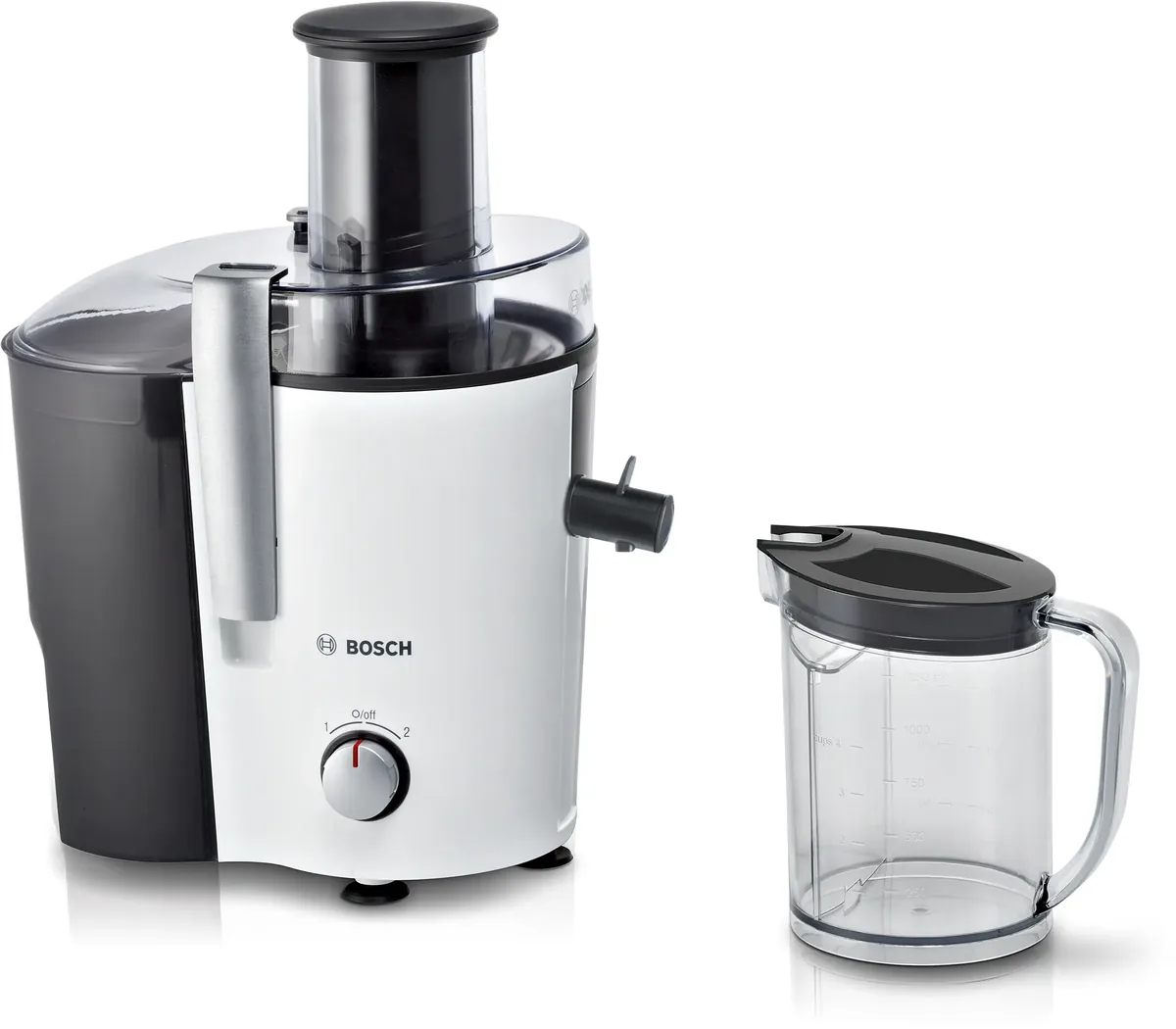 Bosch центробежная соковыжималка VitaJuice 2 700 Вт Белый, антрацит