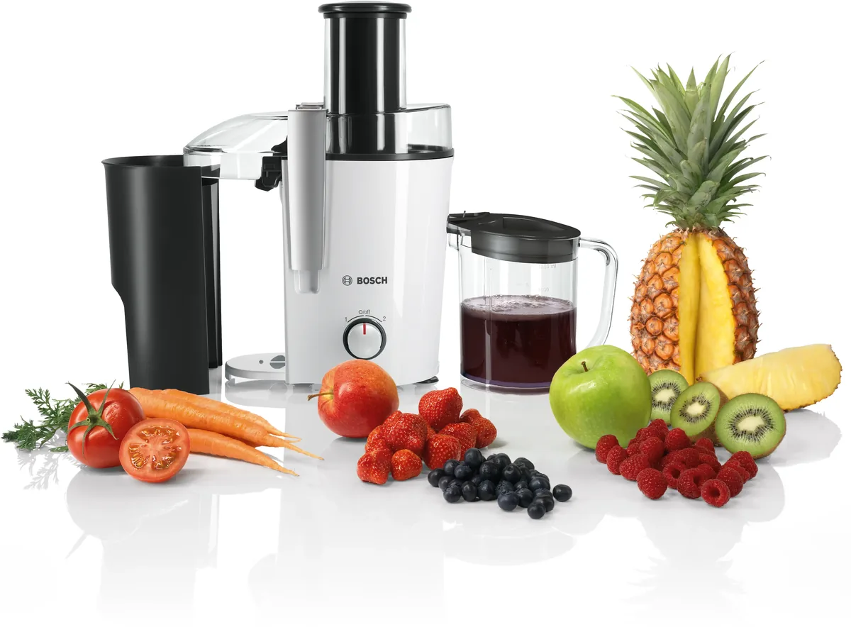 Bosch центробежная соковыжималка VitaJuice 2 700 Вт Белый, антрацит