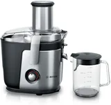 Bosch центробежная соковыжималка VitaJuice 4 1200 Вт Серебристый, Черный