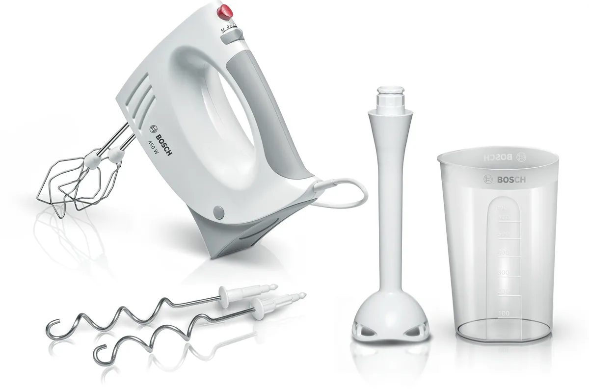 Bosch миксер 450 Вт Белый, серый
