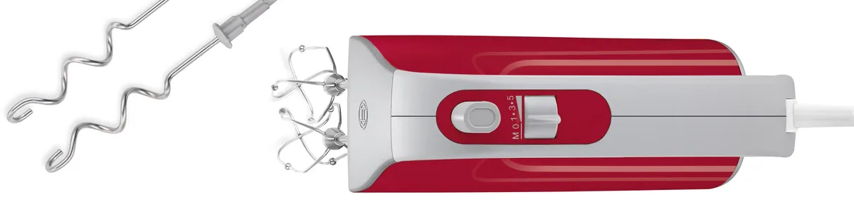 Bosch миксер Styline Colour 500 Вт Красный, Серебристый