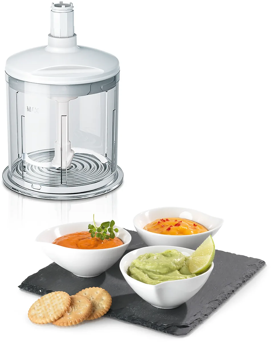 Bosch миксер Styline 500 Вт Белый, Серебристый