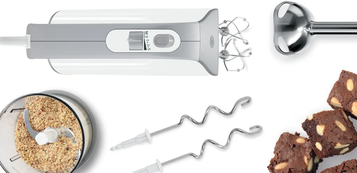Bosch миксер Styline 500 Вт Белый, Серебристый