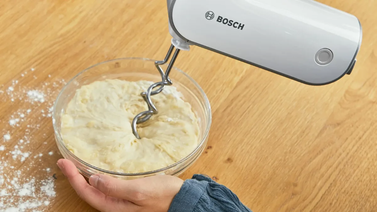 Bosch миксер MFQ4 850 Вт Белый, темно-серебристый