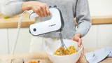 Bosch миксер MFQ4 850 Вт Белый, темно-серебристый