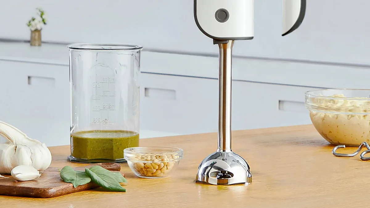 Bosch миксер MFQ4 850 Вт Белый, темно-серебристый