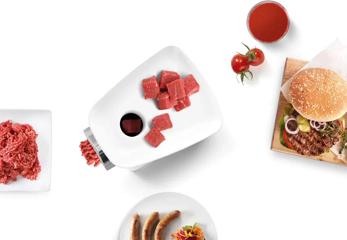 Bosch мясорубка SmartPower 1500 Вт Белый