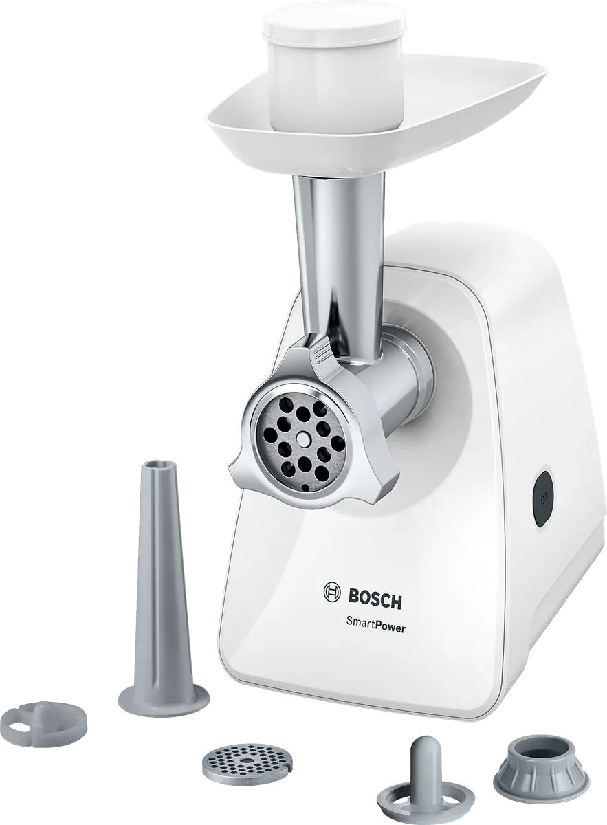 Bosch мясорубка SmartPower 1500 Вт Белый