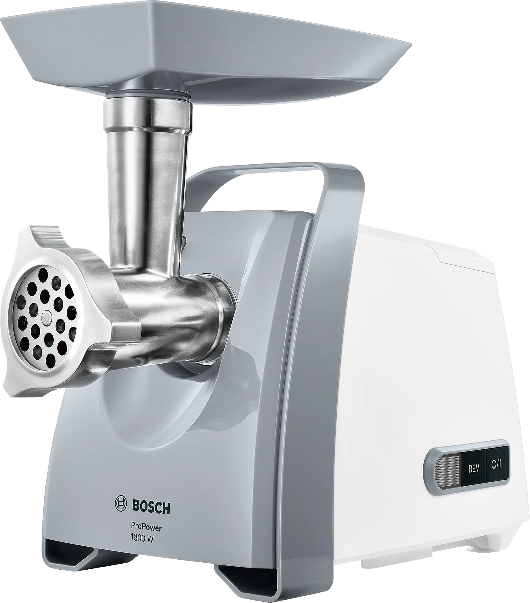 Мясорубка ProPower 1800 W Белый, Серый
