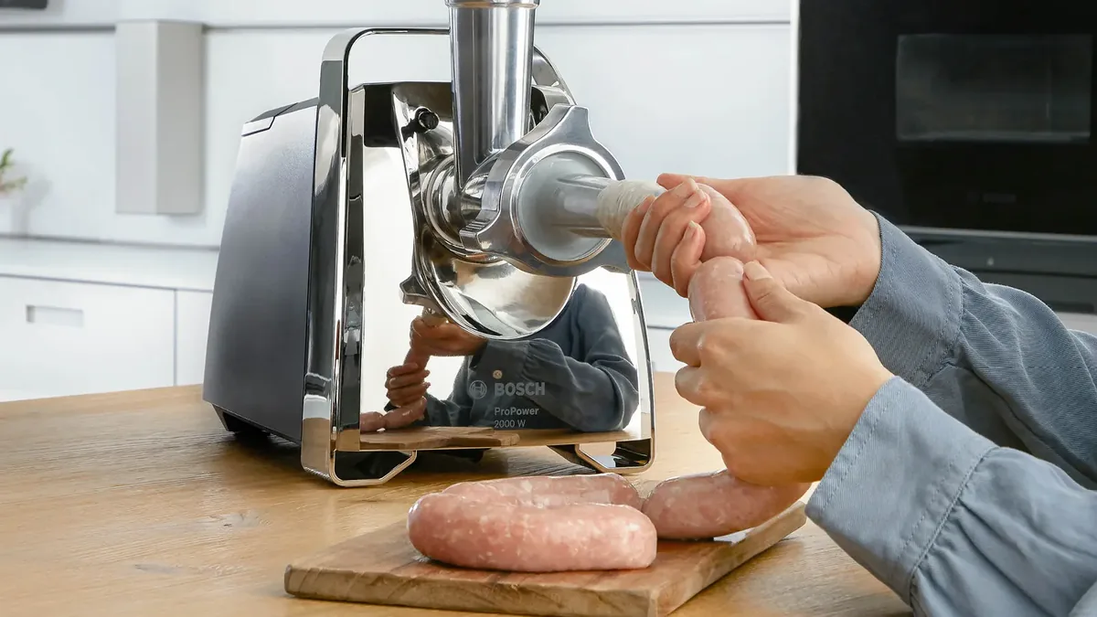 Bosch мясорубка ProPower 2000 Вт Черный, хром