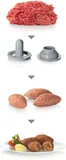 Bosch мясорубка ProPower 2200 Вт Черный, хром