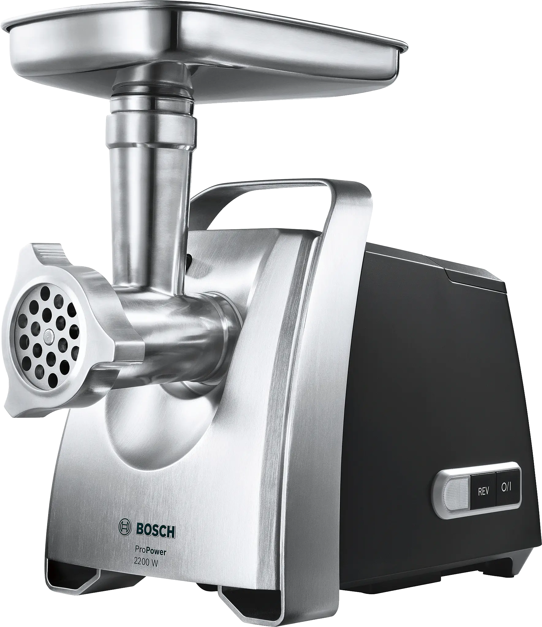 Мясорубка ProPower 2200 W Чёрный, хром