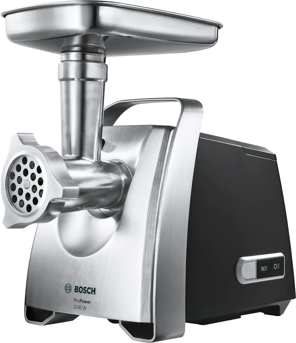 Bosch мясорубка ProPower 2200 Вт Черный, хром