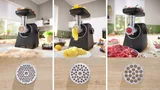 Bosch мясорубка MultiPower 1900 Вт Черный
