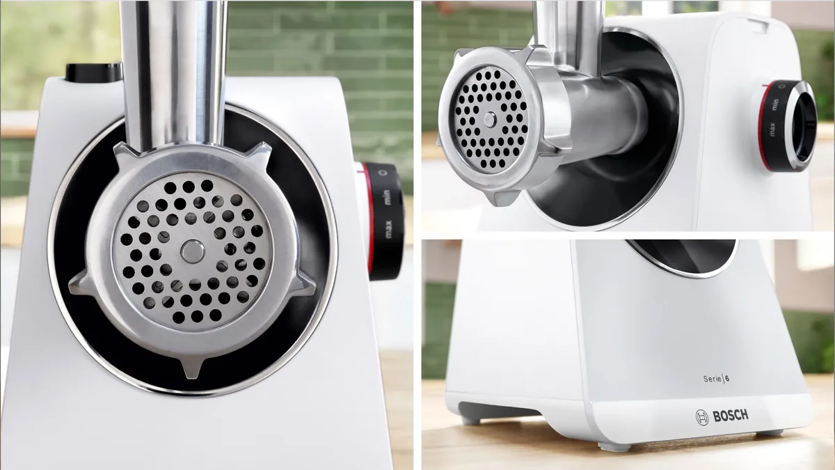Bosch мясорубка MultiPower 2100 Вт Белый