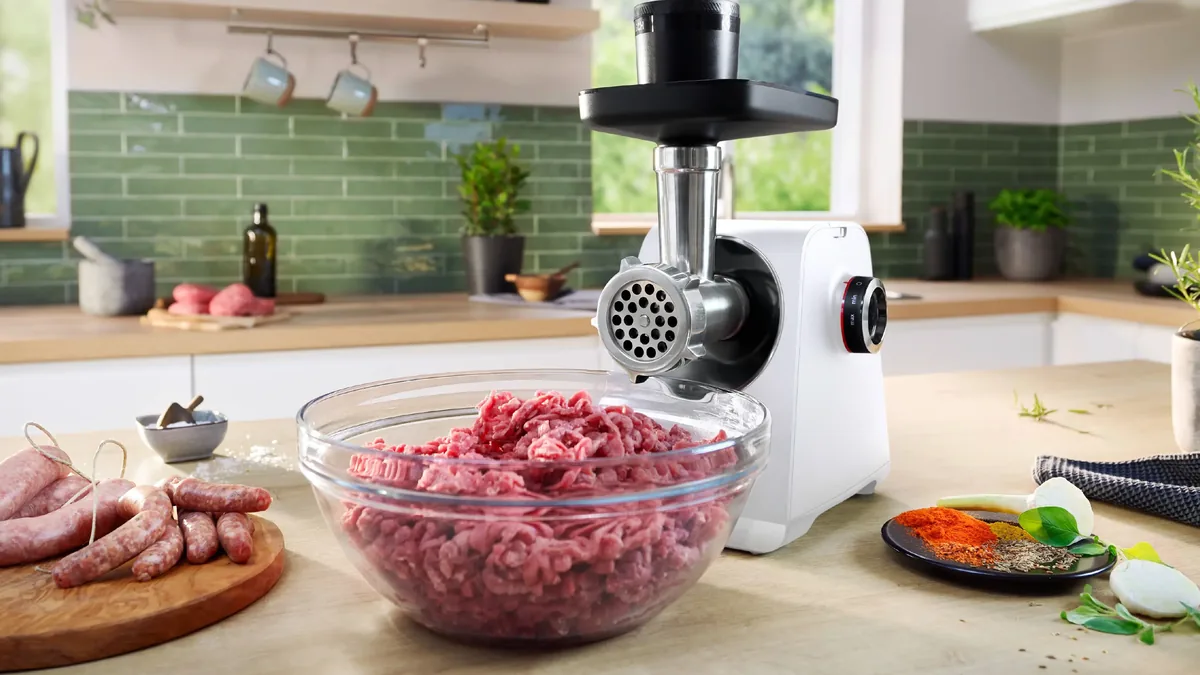 Bosch мясорубка MultiPower 2100 Вт Белый