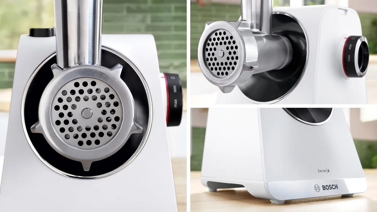 Bosch мясорубка MultiPower 2100 Вт Белый