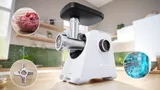 Bosch мясорубка MultiPower 2100 Вт Белый