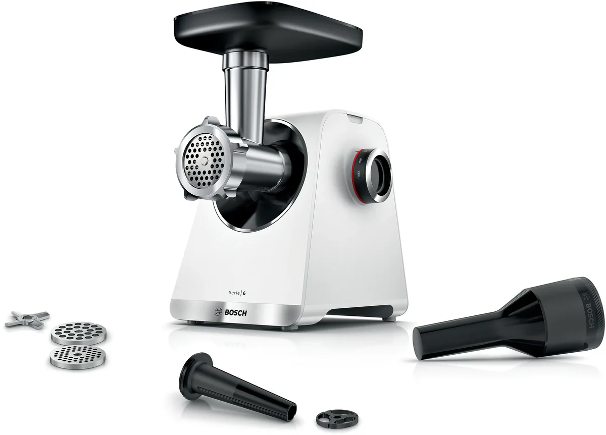 Bosch мясорубка MultiPower 2100 Вт Белый