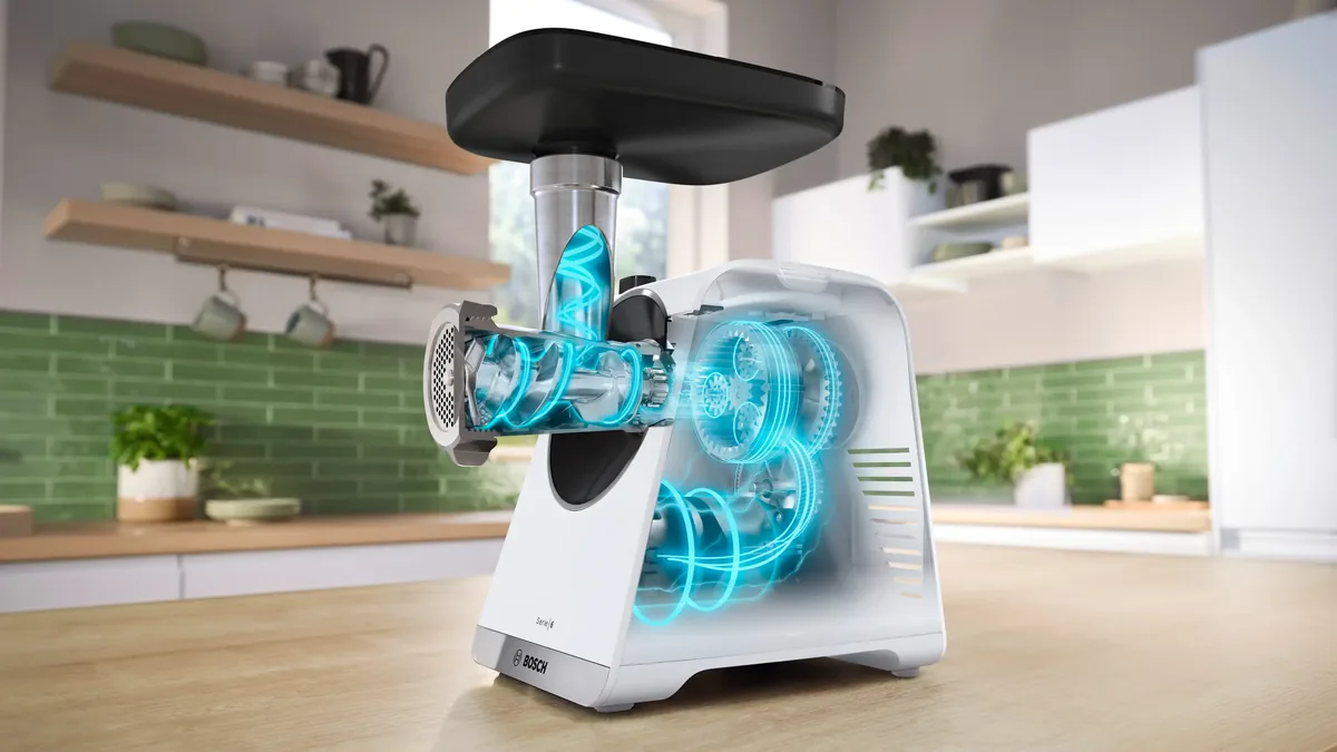 Bosch мясорубка MultiPower 2100 Вт Белый