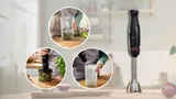 Погружной блендер Bosch ErgoMaster Serie 4, черный, антрацит, 1000 Вт