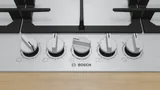 Газовая варочная панель Bosch, 90 см, Нержавеющая сталь