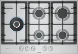 Газовая варочная панель Bosch, 75 см, Нержавеющая сталь