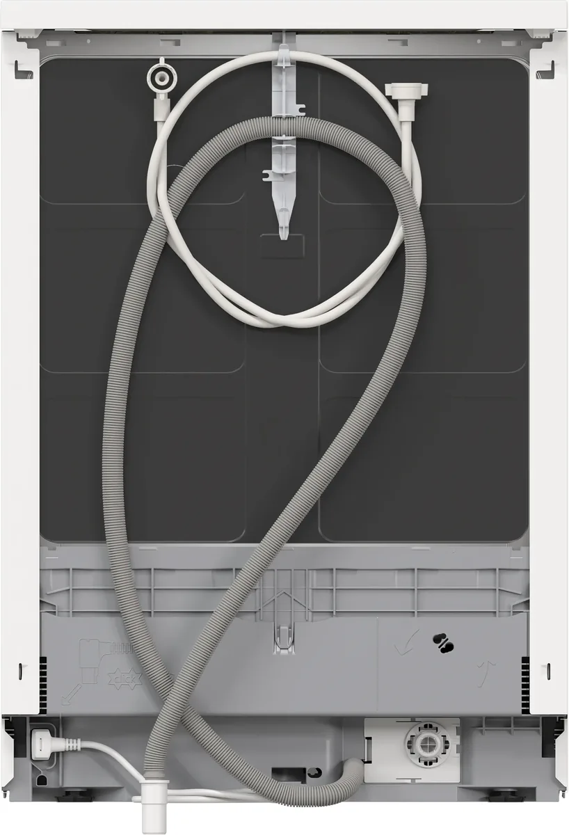 Өзүнчө турган идиш жуугуч машина Bosch 60 см, ак