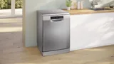 Отдельностоящая посудомоечная машина Bosch 60 см, серебристая нержавеющая сталь
