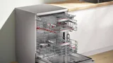 Отдельностоящая посудомоечная машина Bosch 60 см, серебристая нержавеющая сталь