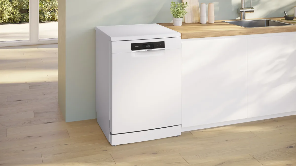 Отдельностоящая посудомоечная машина Bosch 60 см, белая