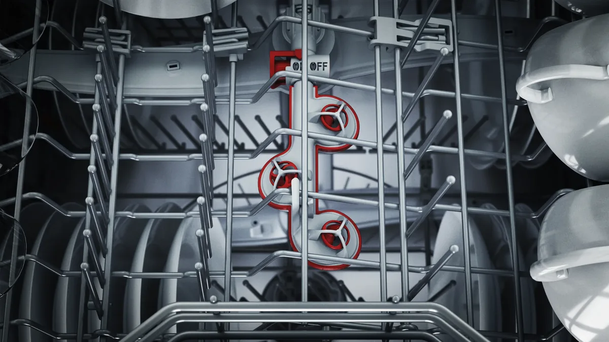 Отдельностоящая посудомоечная машина Bosch 60 см, белая