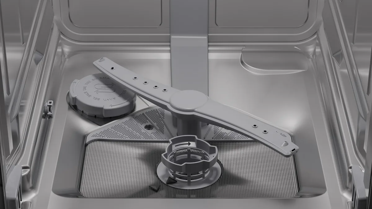 Өзүнчө турган идиш жуугуч машина Bosch 45 см ак