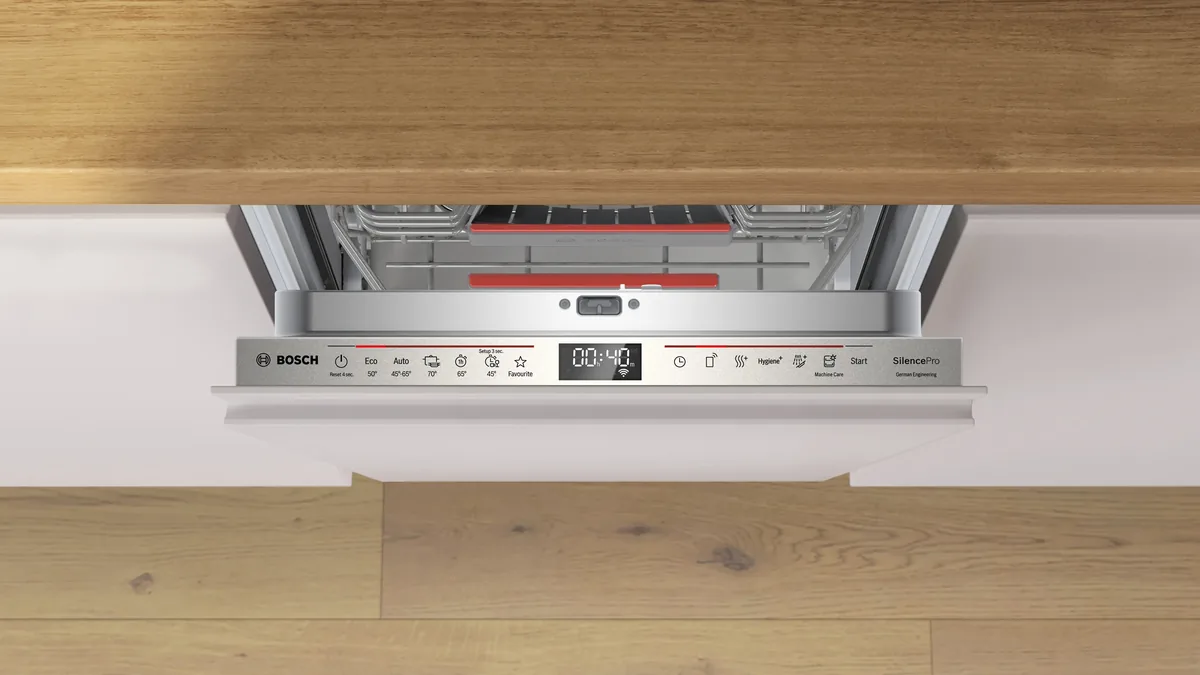 Bosch полновстраиваемая посудомоечная машина 45 см