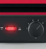 Контактный гриль Bosch, красный