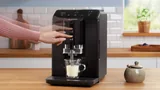 Bosch полностью автоматическая кофемашина VeroCafe глянцевый черный