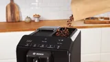 Bosch полностью автоматическая кофемашина VeroCafe глянцевый черный