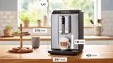 Bosch полностью автоматическая кофемашина VeroCafe Серебристый