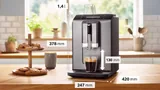 Bosch автоматическая кофемашина VeroCafe Алмазный титановый металлик