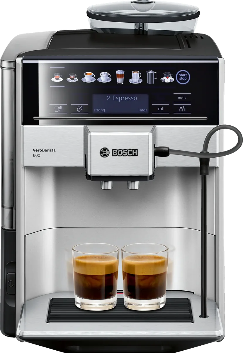 Bosch автоматическая кофемашина Vero Barista 600 Серебристый