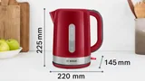 Bosch чайник красный