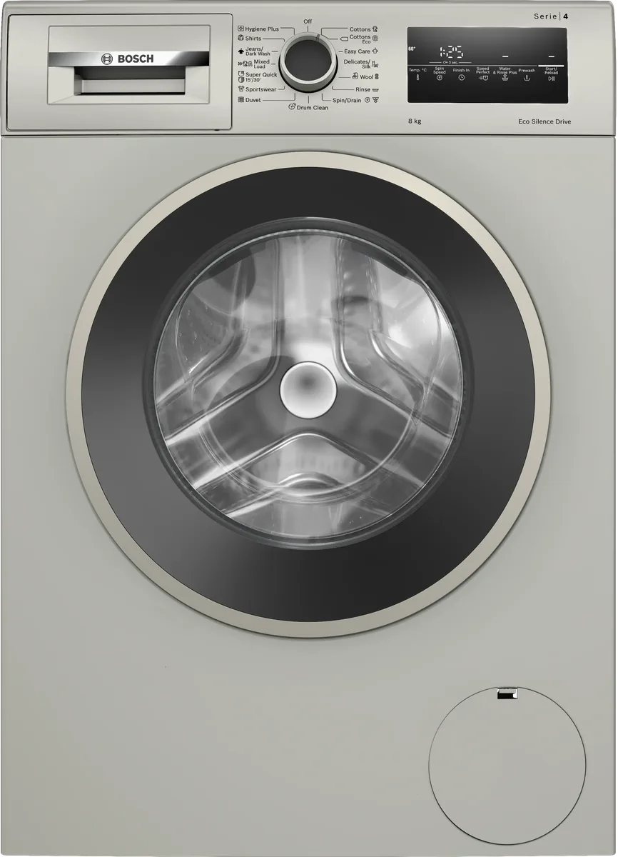 Стиральная машина с фронтальной загрузкой Bosch 8 кг, 1400 об/мин, графитовая