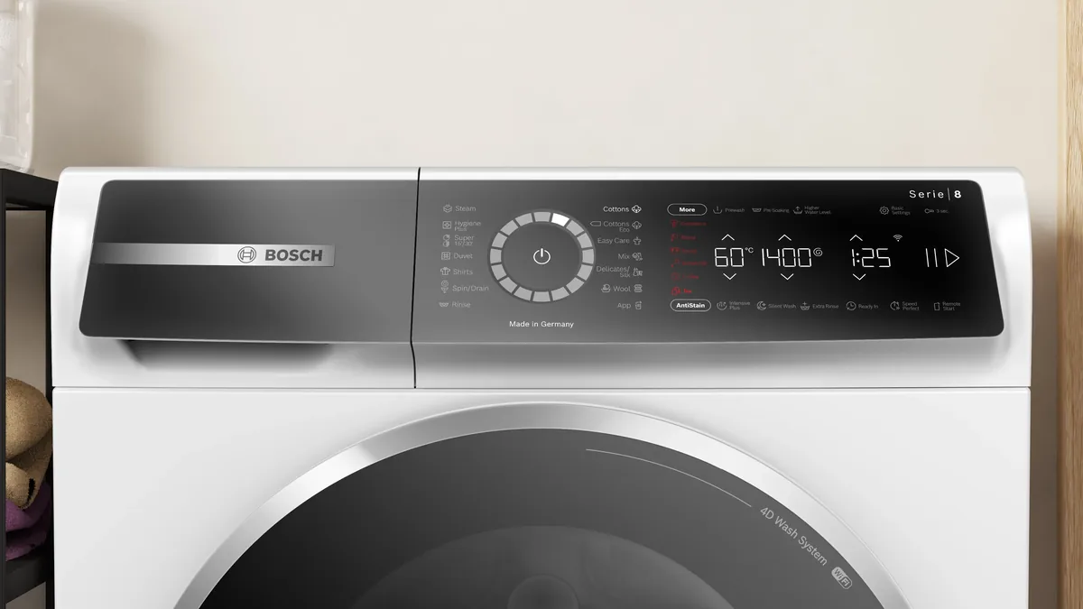 Bosch стиральная машина с фронтальной загрузкой 9 кг 1400 об/мин
