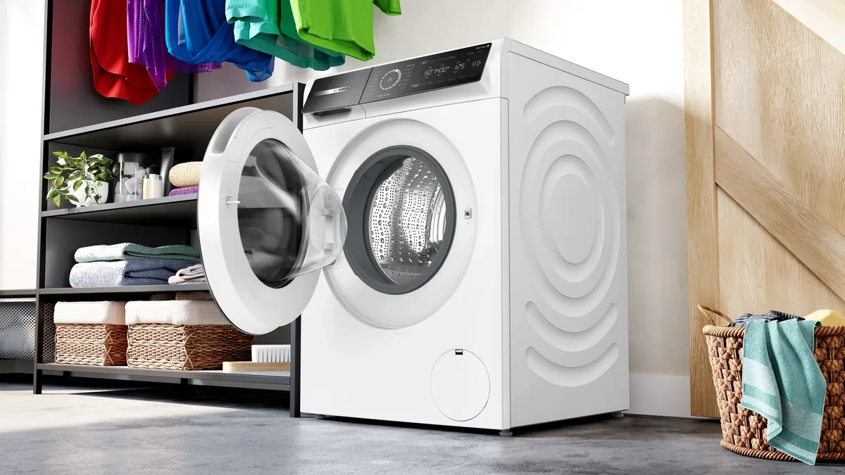 Bosch стиральная машина с фронтальной загрузкой 9 кг 1400 об/мин