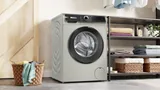 Стиральная машина с фронтальной загрузкой Bosch 9 кг, 1400 об/мин, графитовая