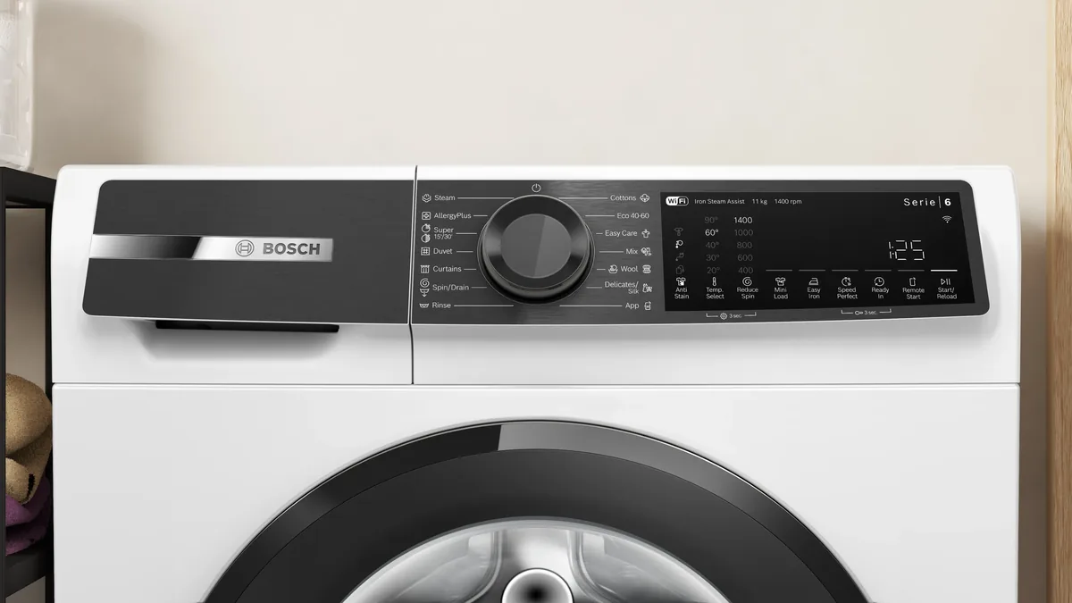 Стиральная машина с фронтальной загрузкой Bosch 11 кг, 1400 об/мин