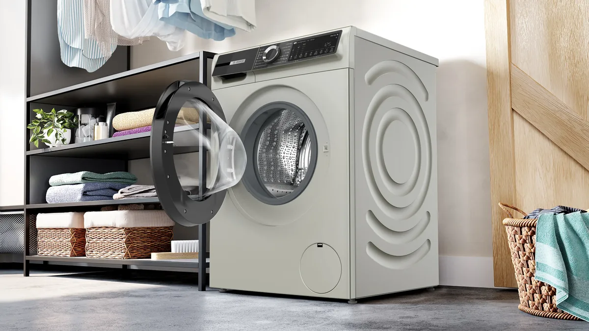 Стиральная машина с фронтальной загрузкой Bosch 11 кг, 1400 об/мин, графитовая