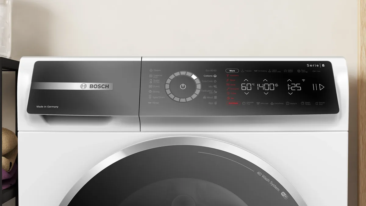 Bosch WGB24410ME Алдыңкы жүктөөчү кир жуугуч машина