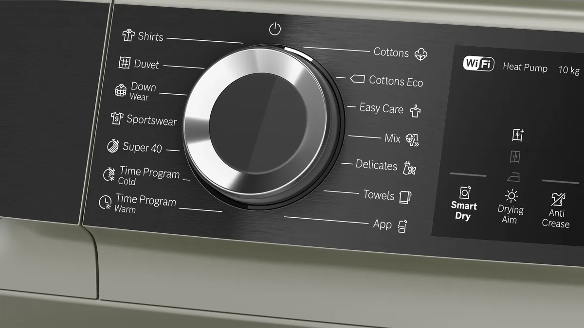 Bosch WQK2521XME Жылуулук насосу бар кир кургатуучу машина
