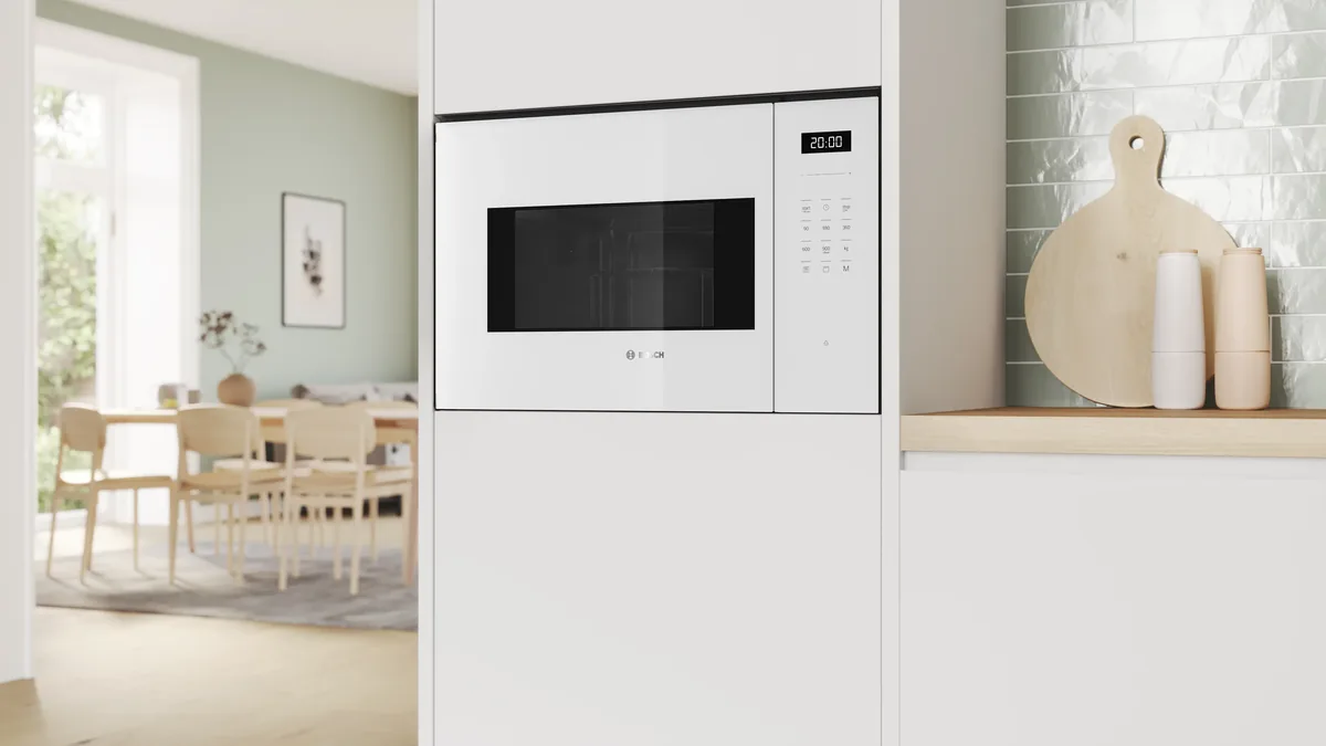 Bosch BEL554MW2 Эмерекке орнотулуучу грили бар микротолкундуу меш